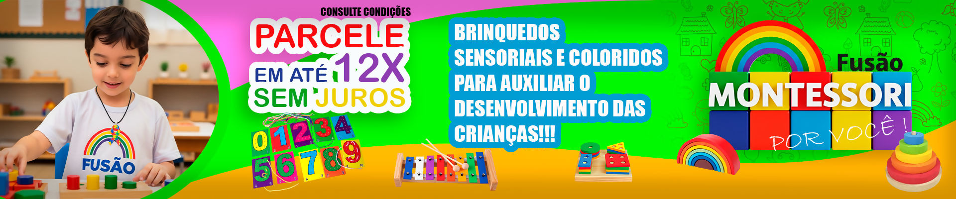 Brinquedos montessori e brinquedos Pikler é aqui na Fusão !